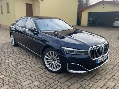 Gebraucht BMW 740L Performance 340 PS (250 kW) 2020 Blau Limousine