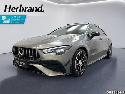 Gebraucht Mercedes CLA35 AMG AMG 306 PS (225 kW) 2024 Metalliclack mountaingrau Coupé
