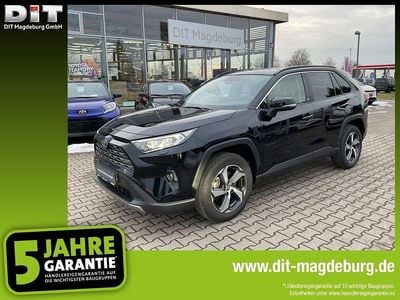 Gebraucht Toyota RAV4 Hybrid Team 218 PS (160 kW) 2023 Tiefschwarz mica metallic SUV