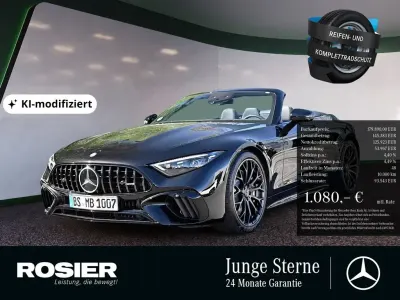 Gebraucht Mercedes SL63 AMG AMG 585 PS (430 kW) 2026 Obsidianschwarz Cabrio