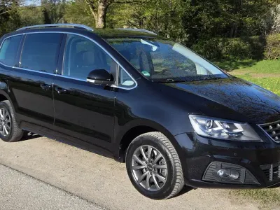 Gebraucht Seat Alhambra Style 150 PS (110 kW) 2018 Schwarz Van / Kleinbus