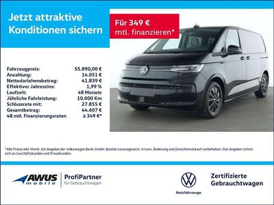 Second-hand VW T7 Life 150 CP (110 kW) 2024 Negru Van