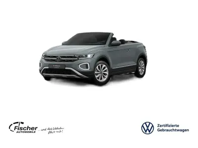Gebraucht VW T-Roc Cabriolet Style 150 PS (110 kW) 2025 Petroleum blue metallic Cabrio
