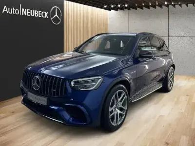 Second-hand Mercedes GLC63 AMG AMG 476 CP (350 kW) 2021 Albastru SUV