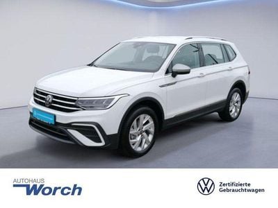 Pure white Gebraucht 2024 VW Tiguan Allspace Life SUV | 33.889 € (Guter Preis)