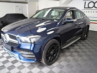 Second-hand Mercedes GLE400 AMG line 330 CP (242 kW) 2021 Albastru Coupe