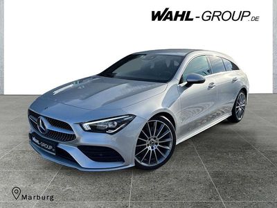 Silber Gebraucht 2021 Mercedes CLA200 Shooting Brake AMG line Kombi | 25.490 € (Fairer Preis)