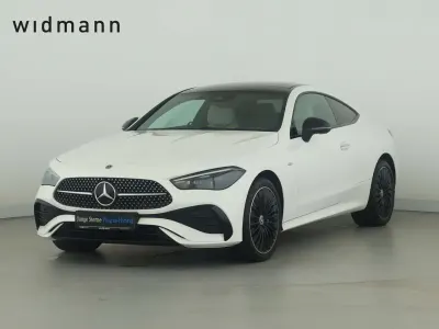 Używany Mercedes CLE300 AMG Line Premium Plus 313 KM (230 kW) 2025 Biały Coupe