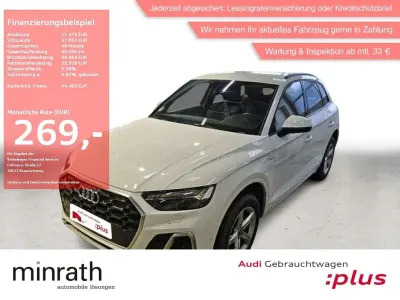 Brugt Audi Q5 S-Line 204 HK (150 kW) 2024 Hvid SUV