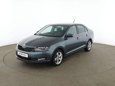 Gebraucht Skoda Rapid Clever 95 PS (69 kW) 2018 Grau Kleinwagen