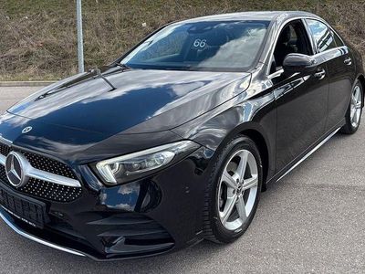 Gebraucht Mercedes A200 AMG line 150 PS (110 kW) 2020 Schwarz Limousine