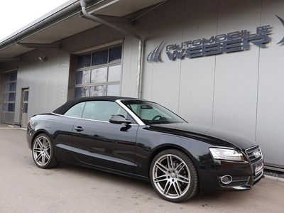 Begagnad Audi A5 Cabriolet S-Line 160 HK (117 kW) 2010 Svart Cab