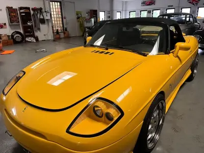 Gebraucht Fiat Barchetta 131 PS (96 kW) 1996 Gelb Cabrio