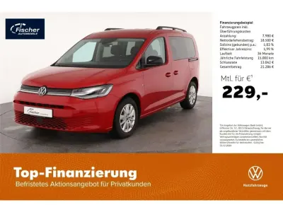 Gebraucht VW Caddy Life 122 PS (89 kW) 2023 Rot Van / Kleinbus