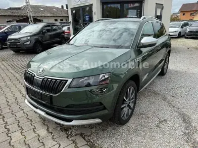 Gebraucht Skoda Karoq Scout 4x4 150 PS (110 kW) 2020 Grün SUV