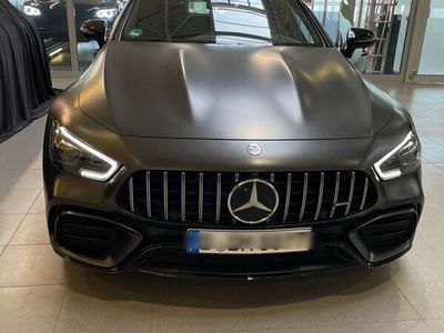 gebraucht Mercedes AMG GT 53 / voll 21 Zoll matt schwarz tüv neu