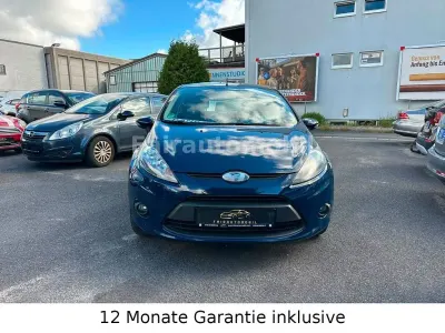 Gebraucht Ford Fiesta Trend 82 PS (60 kW) 2009 Blau Limousine