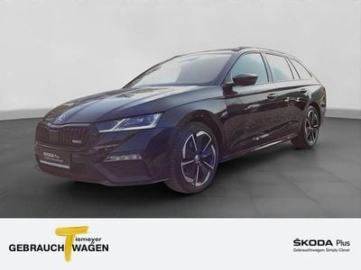 Usata Skoda Octavia RS 200 CV (147 kW) 2022 Nero Station wagon