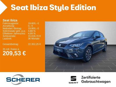 Gebraucht Seat Ibiza Style 116 PS (85 kW) 2024 Grau Kleinwagen