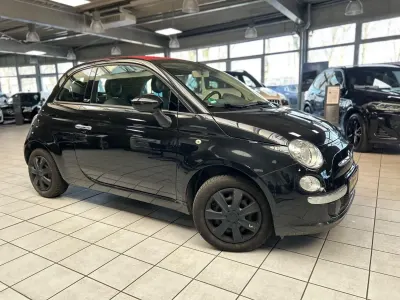 Gebraucht Fiat 500 Lounge 69 PS (50 kW) 2013 Schwarz Cabrio