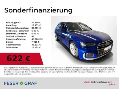 Gebraucht Audi S6 Ambiente 344 PS (253 kW) 2023 Ultrablau metallic Kombi