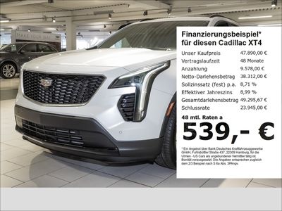 gebraucht Cadillac XT4 350 Turbo AWD Sport Panoramadach 20Zoll AHK Radar Massage-Sitze