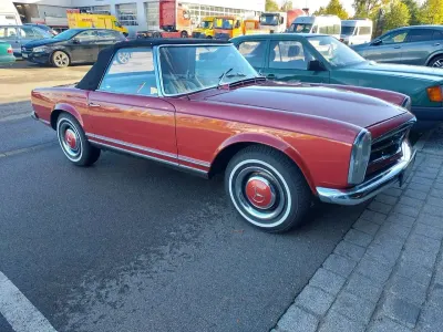 Gebraucht Mercedes W113 150 PS (110 kW) 1964 Rot Cabrio