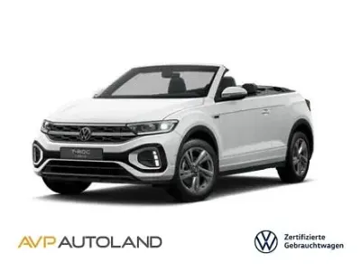 Gebraucht VW T-Roc Cabriolet R-line 150 PS (110 kW) 2025 Weiß Cabrio