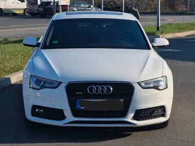 Gebraucht Audi A5 S-Line 245 PS (180 kW) 2014 Weiß Coupé