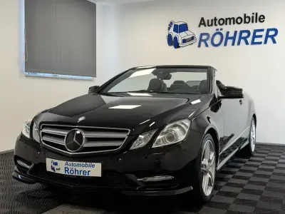 Gebraucht Mercedes E500 AMG line 408 PS (300 kW) 2012 Schwarz Cabrio