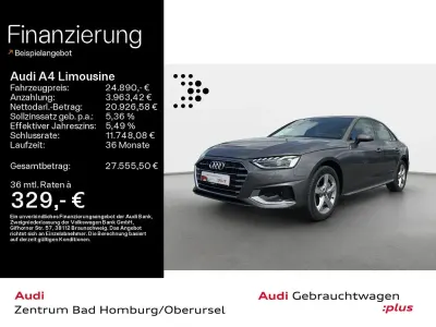 Gebraucht Audi A4 Advanced Plus 204 PS (150 kW) 2022 Terragrau metallic Limousine
