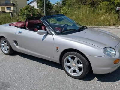 Gebraucht MG F 120 PS (88 kW) 1999 Silber Cabrio