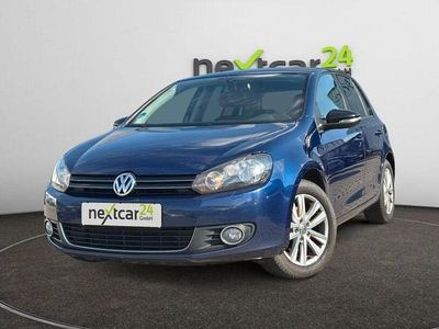 Gebraucht VW Golf VI Trendline 105 PS (77 kW) 2011 Shadow blue Kleinwagen