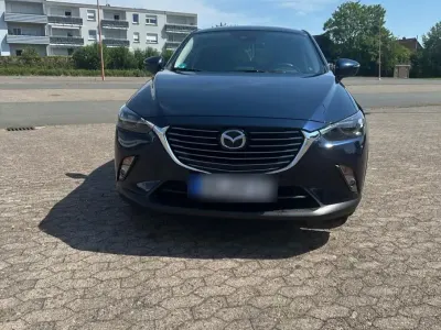 Gebraucht Mazda CX-3 Sports-Line 150 PS (110 kW) 2017 Blau SUV