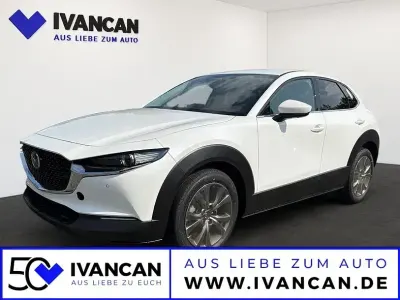 Gebraucht Mazda CX-30 Exclusive-Line 186 PS (136 kW) 2024 Weiß (snowflake white pearl) SUV