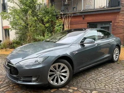 Occasion Tesla Model S 309 kW (421 PK) 2014 Grijs Hatchback