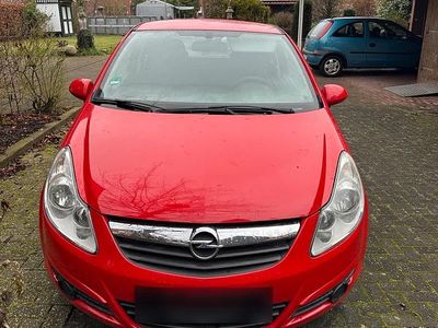 Gebraucht Opel Corsa 60 PS (44 kW) 2009 Rot Kleinwagen