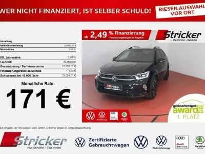 Gebraucht VW Taigo R-line 150 PS (110 kW) 2025 Deep black perleffekt (metallic) SUV