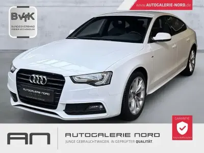 Gebraucht Audi A5 Sportback S-line plus 144 PS (105 kW) 2015 Weiß Kleinwagen