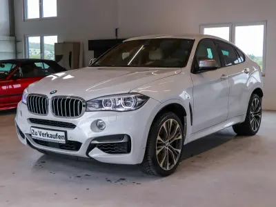 Gebraucht BMW X6 M50 381 PS (280 kW) 2018 Mineralweiss metallic SUV