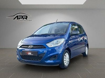 Gebraucht Hyundai i10 Edition 69 PS (50 kW) 2013 Blau Kleinwagen