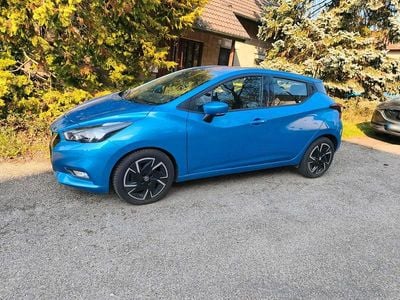 Second-hand Nissan Micra 92 CP (67 kW) 2022 Albastru Hatchback