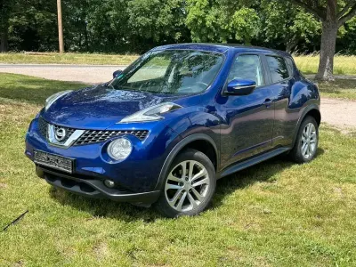 Gebraucht Nissan Juke Acenta 116 PS (85 kW) 2015 Blau SUV