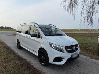 Gebraucht Mercedes V300 AMG 239 PS (175 kW) 2020 Weiß Van / Kleinbus