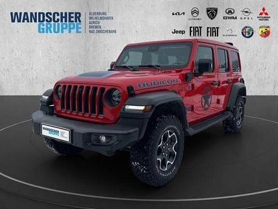Gebraucht Jeep Wrangler Rubicon 272 PS (200 kW) 2021 Rotschwarz SUV