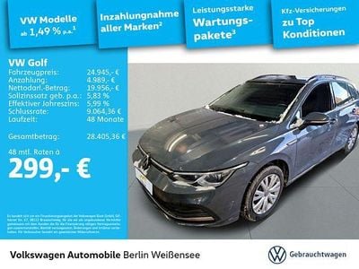 B0 delfingrau metallic Gebraucht 2022 VW Golf VIII Style Kombi | 24.945 € (Guter Preis)