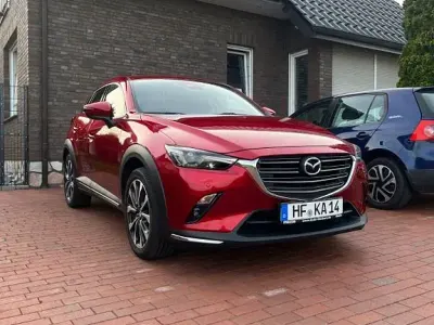Gebraucht Mazda CX-3 Sports-Line 121 PS (88 kW) 2019 Rot SUV