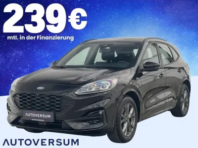 Gebraucht Ford Kuga ST-Line 120 PS (88 kW) 2022 Obsidianschwarz metallic SUV