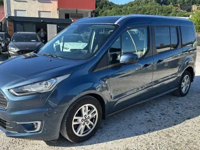 Gebraucht Ford Grand Tourneo Connect Titanium 120 PS (88 kW) 2020 Blau Van / Kleinbus