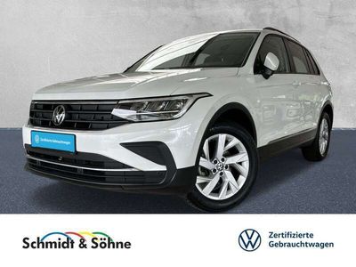 Weiß metallic Gebraucht 2023 VW Tiguan Life SUV | 28.998 € (Fairer Preis)
